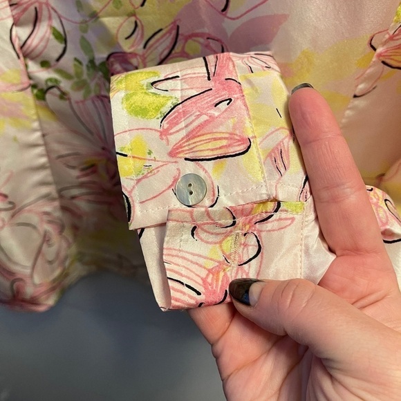 Vintage floral blouse - Picture 4 of 6